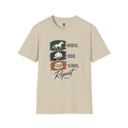 Horse Ride School Repeat Saddle Pad T-Shirt
