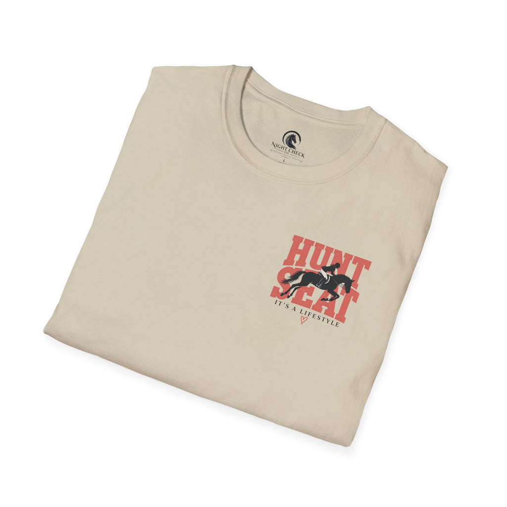 Hunt Seat It's A Lifestyle Red T-Shirt