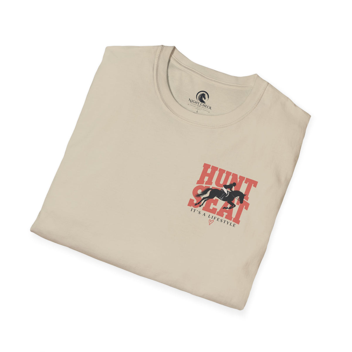 Hunt Seat It's A Lifestyle Red T-Shirt
