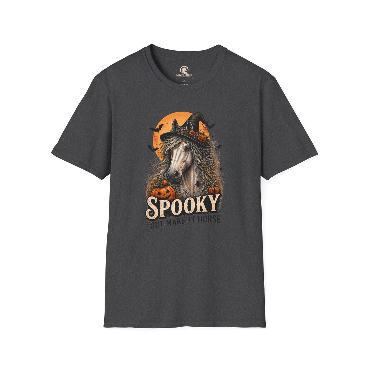 Spooky But Make It Horse Grey Mare T-Shirt