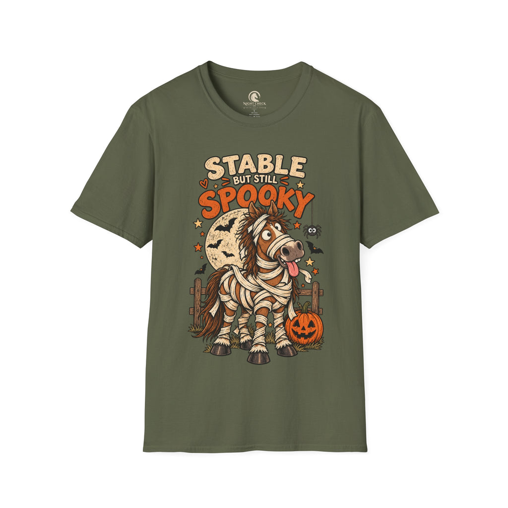Stable Spooky Mummy Horse T-Shirt