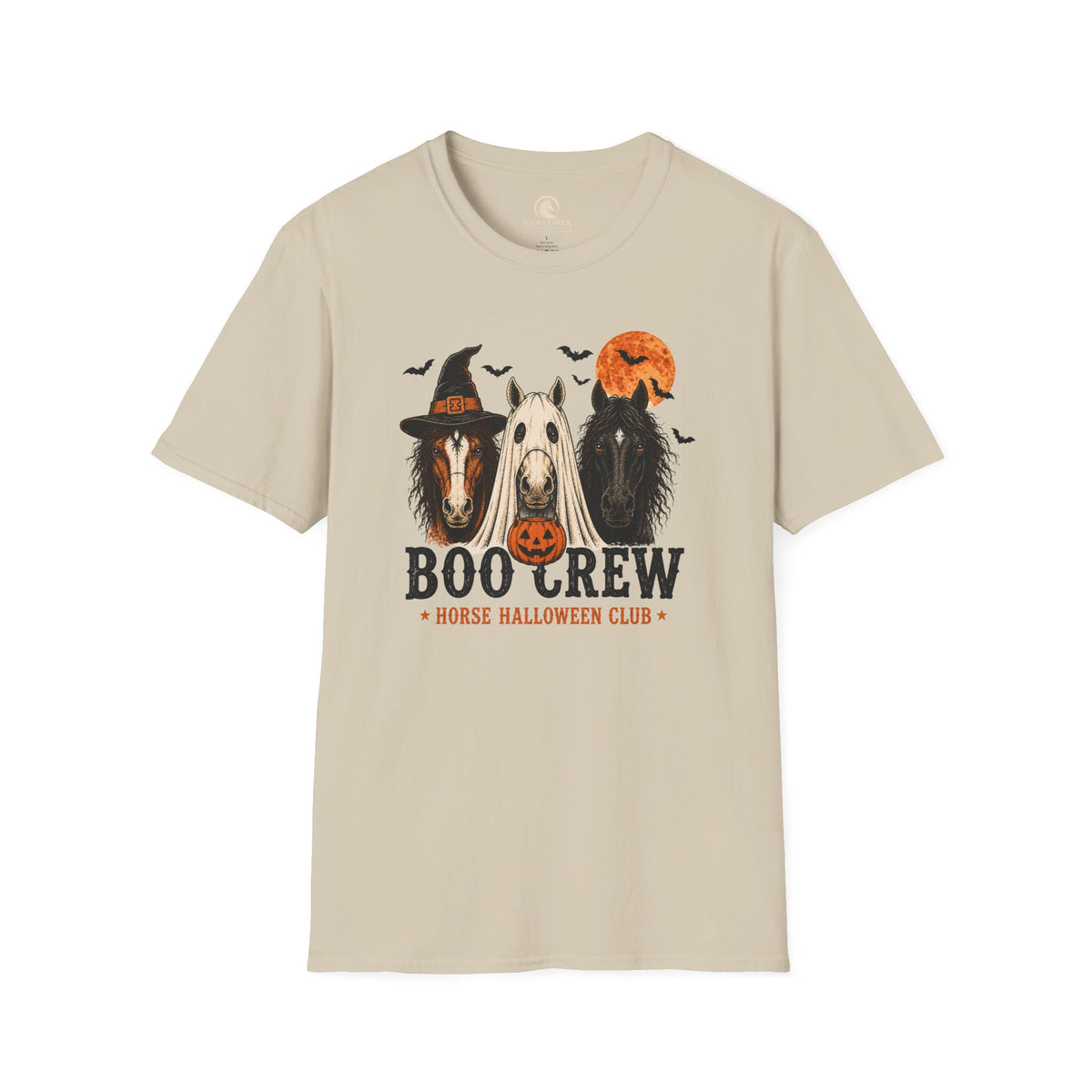 Boo Crew Horse Halloween Club T-Shirt