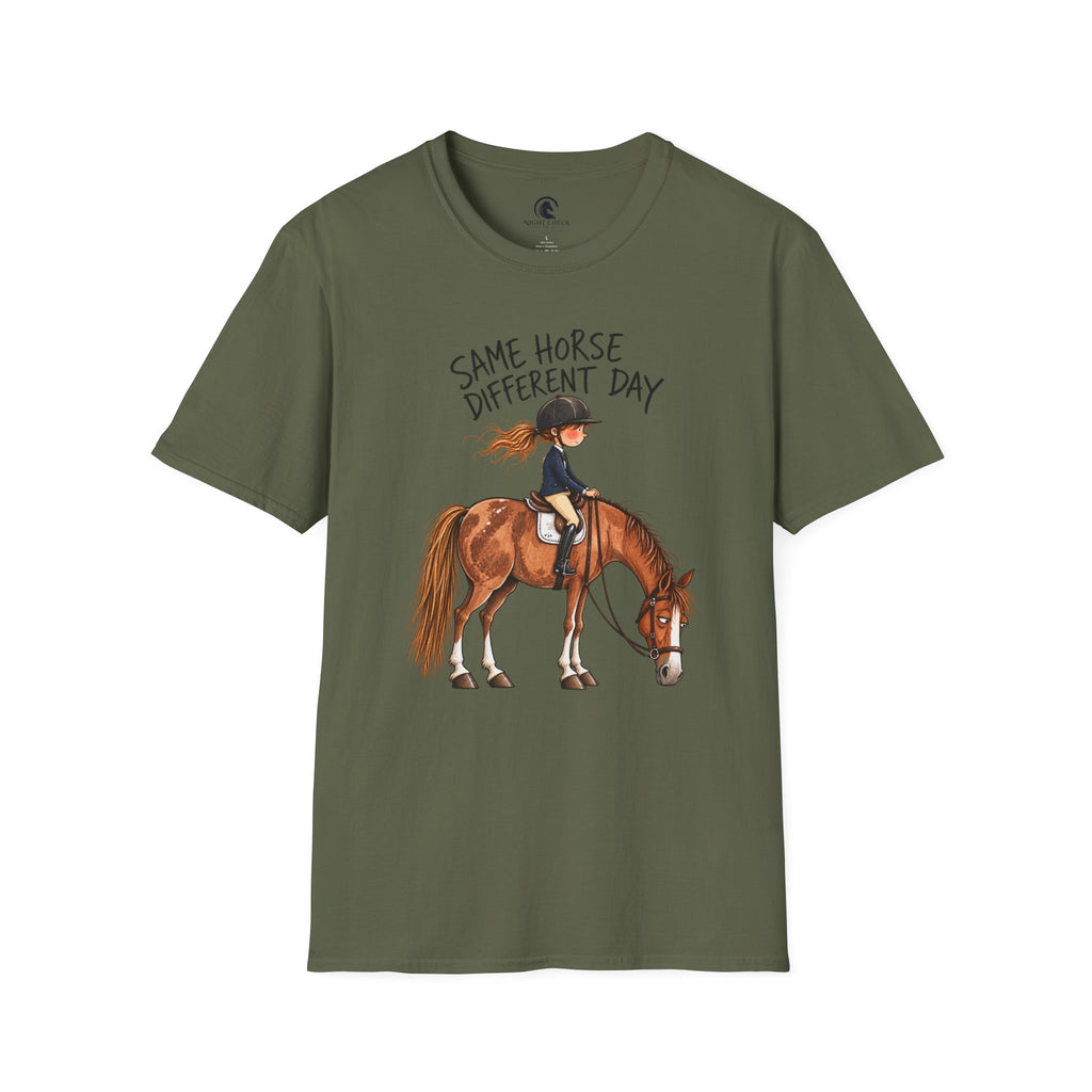 Same Horse Different Day Lesson T-Shirt