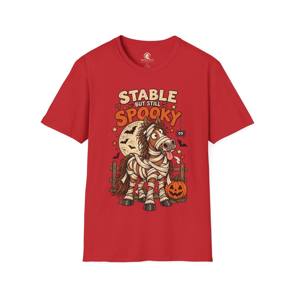 Stable Spooky Mummy Horse T-Shirt