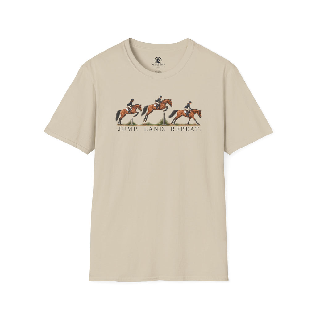 Jump Land Repeat Three Riders T-Shirt