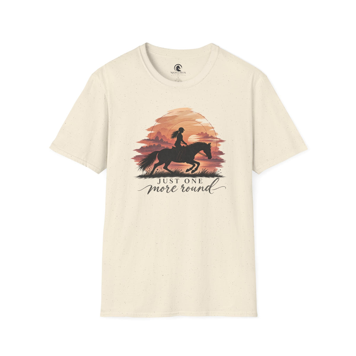 Just One More Round Sunset Rider T-Shirt