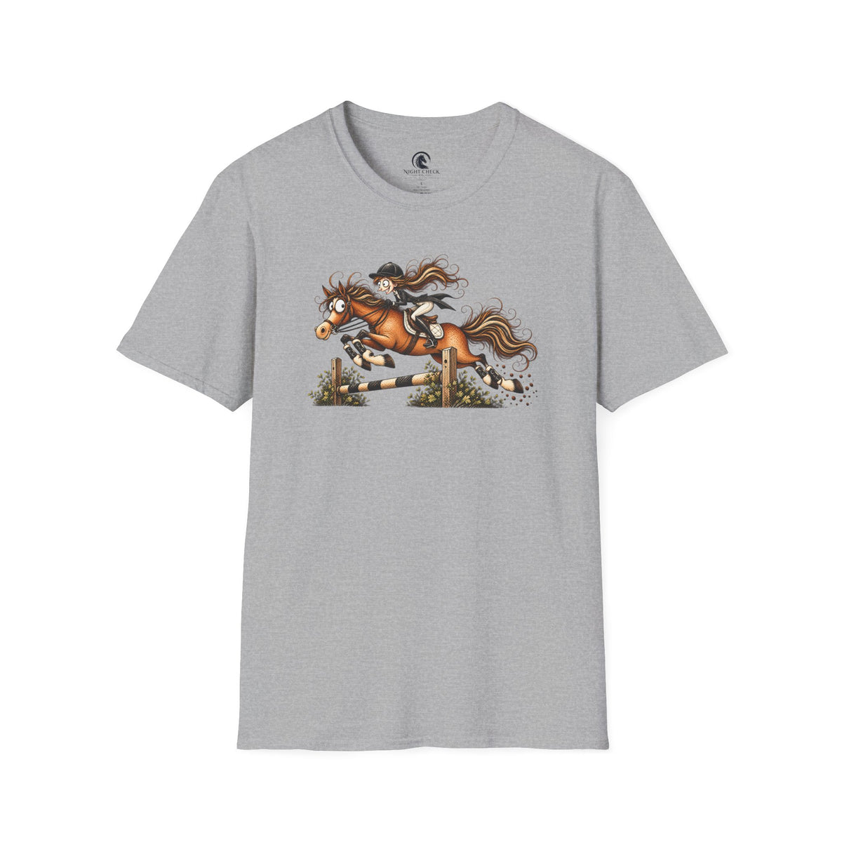 Over The Brush Hunter Jumper T-Shirt