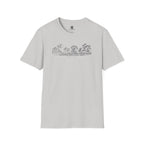 Vintage Hunt Field Engraving T-Shirt