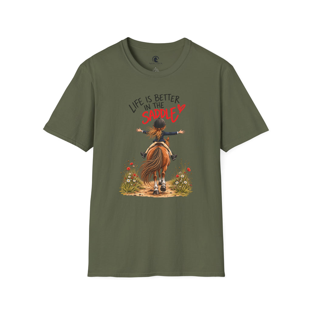 Life Is Better In The Saddle T-Shirt