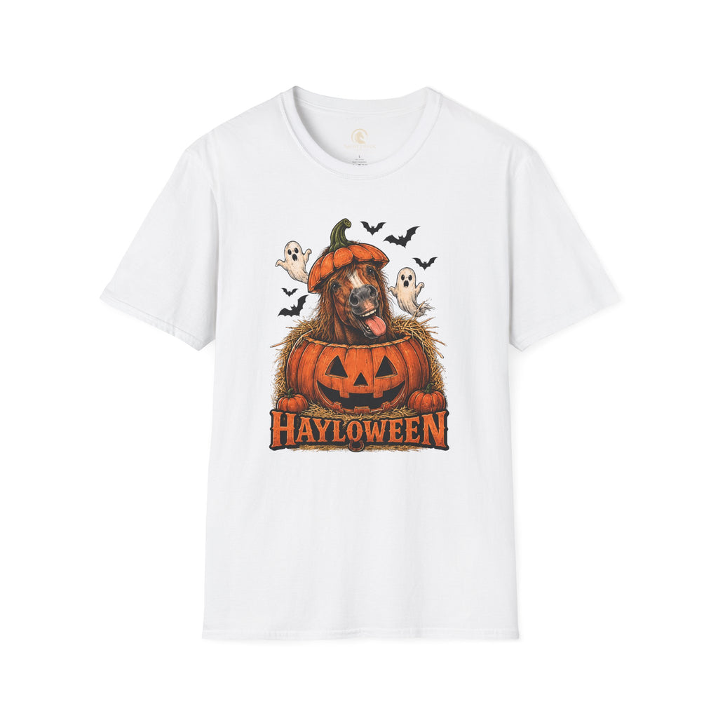 Hayloween Jack O Lantern Horse T-Shirt