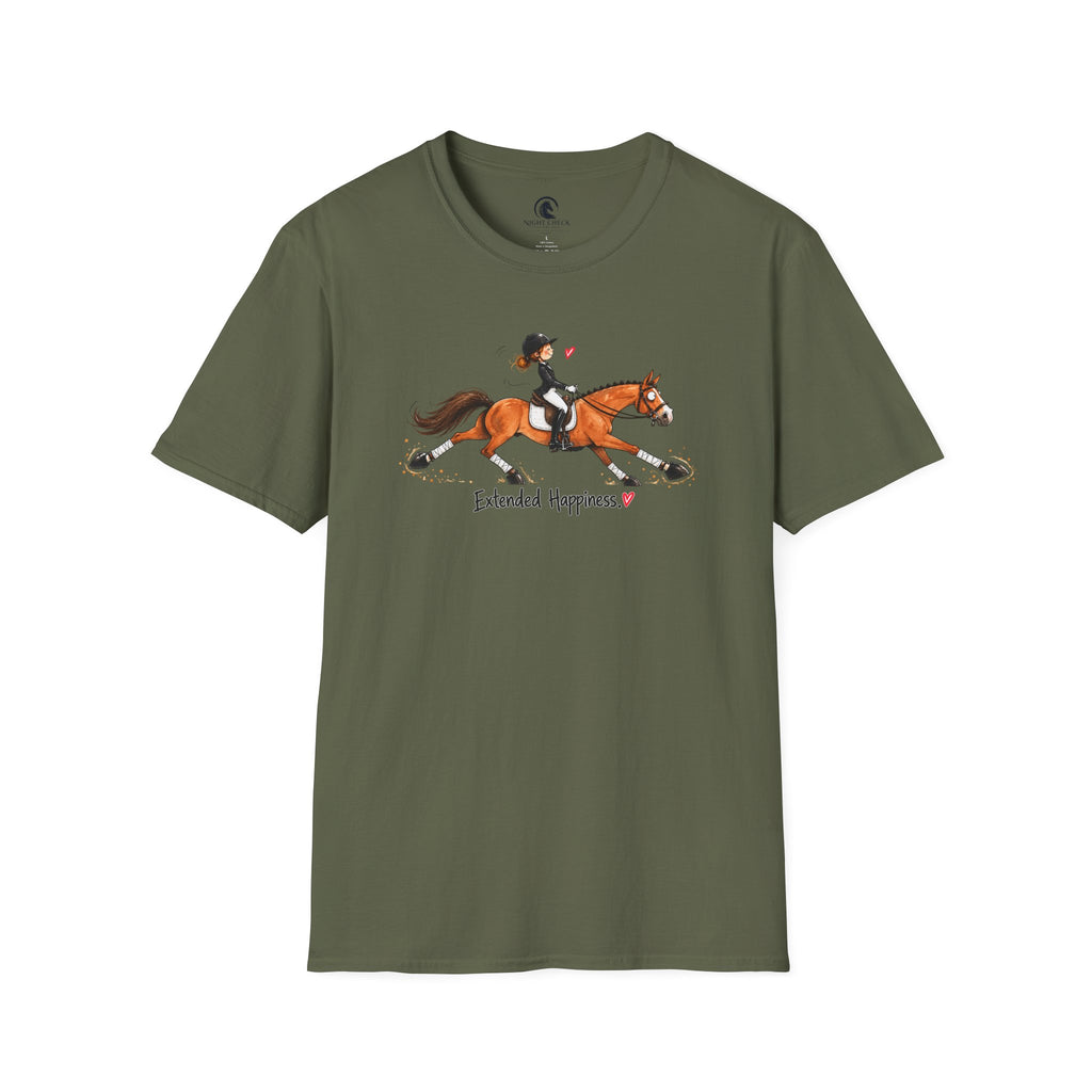 Extended Happiness Jumping Rider T-Shirt