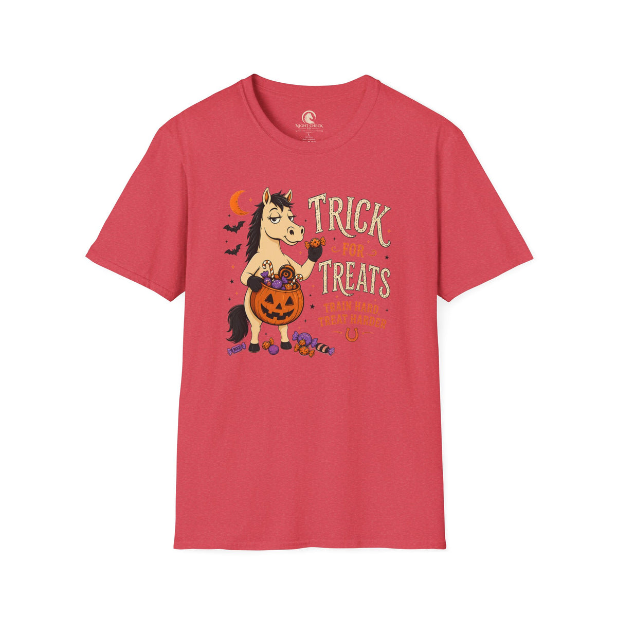 Trick For Treats Train Hard Horse T-Shirt