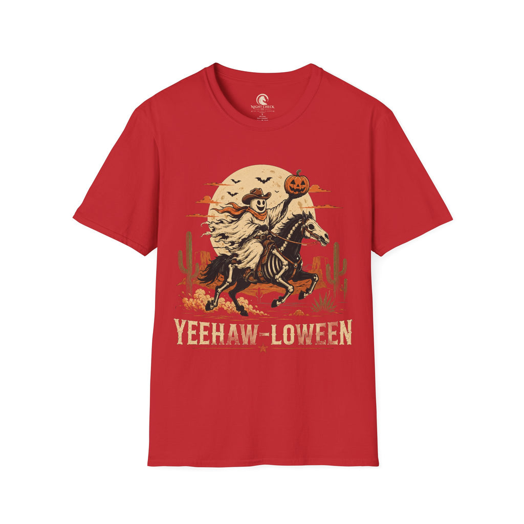 Yeehaw-loween Skeleton Rider T-Shirt
