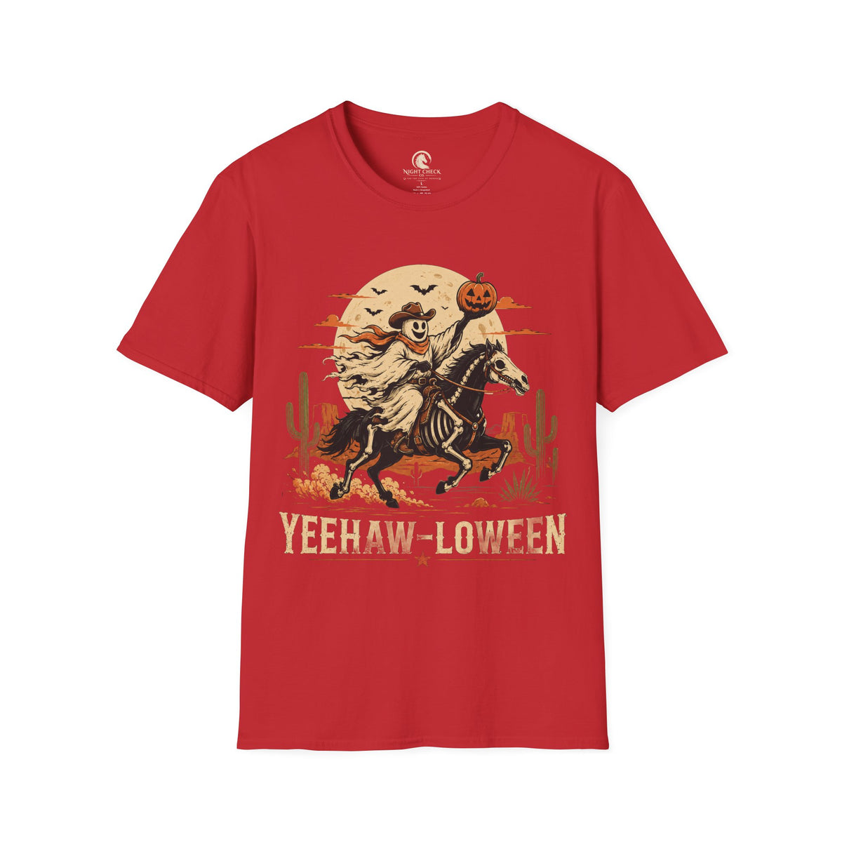 Yeehaw-loween Skeleton Rider T-Shirt