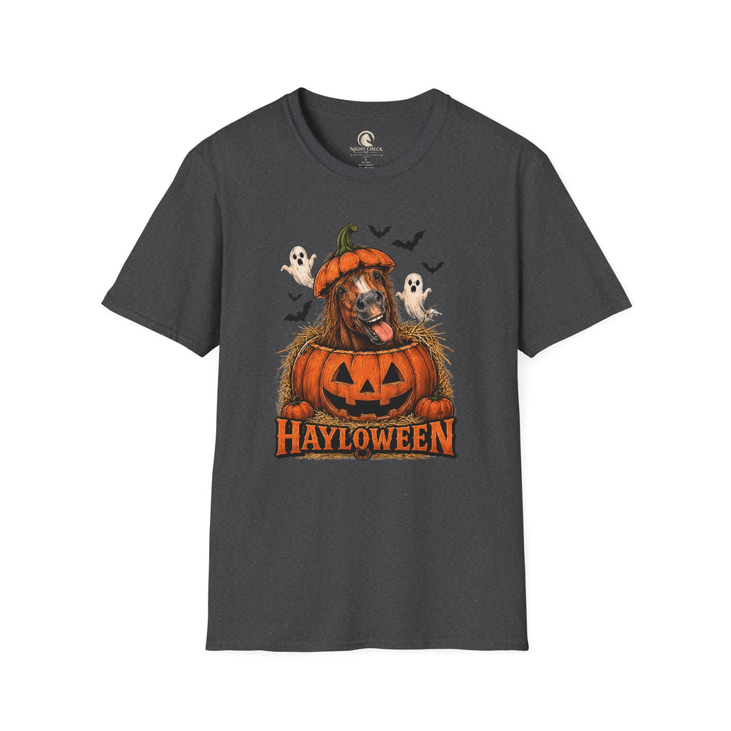 Hayloween Jack O Lantern Horse T-Shirt