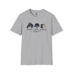 Horse Ride School Repeat Helmets T-Shirt