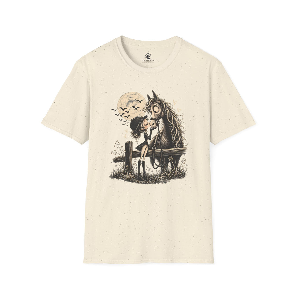 Moonlight Girl And Horse T-Shirt