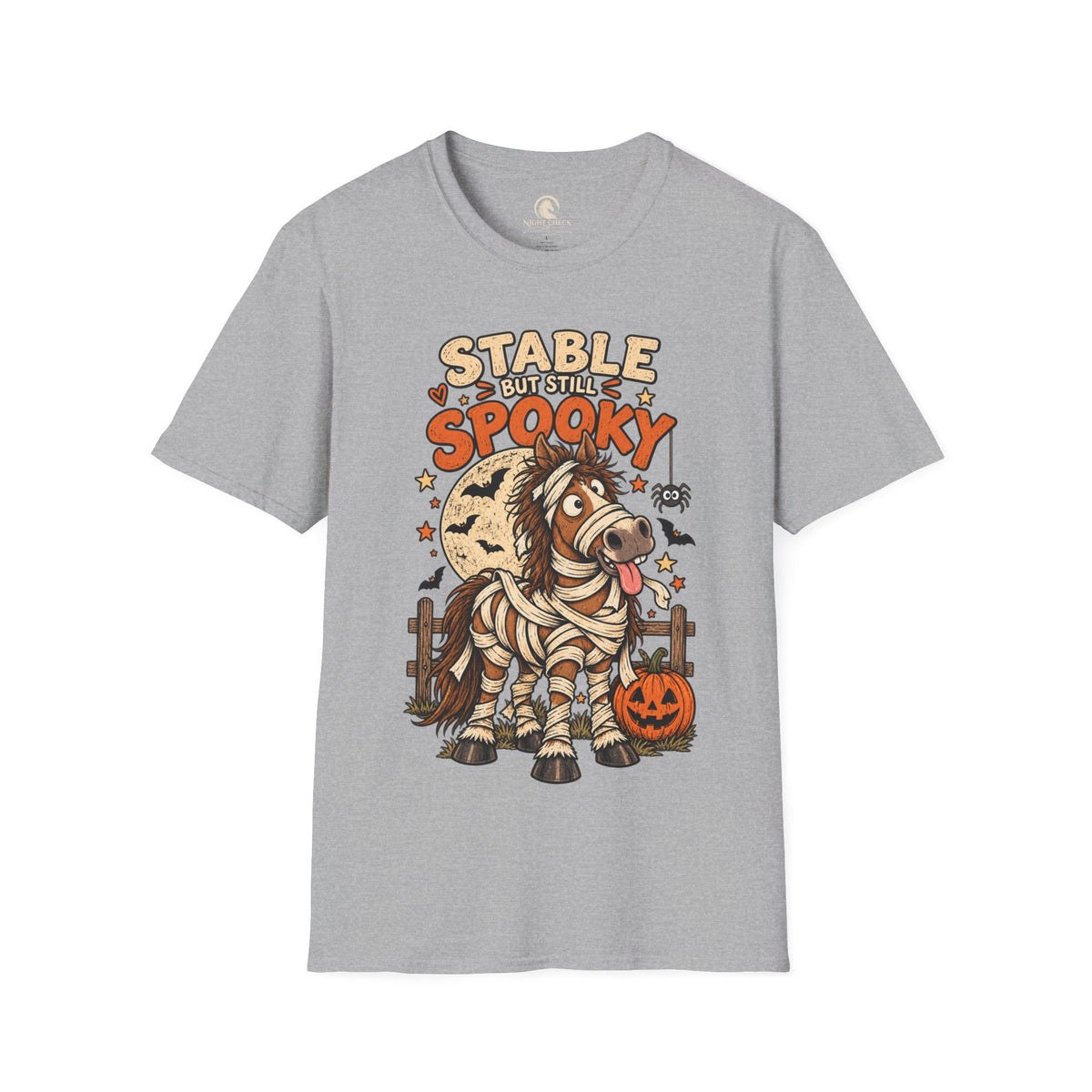 Stable Spooky Mummy Horse T-Shirt