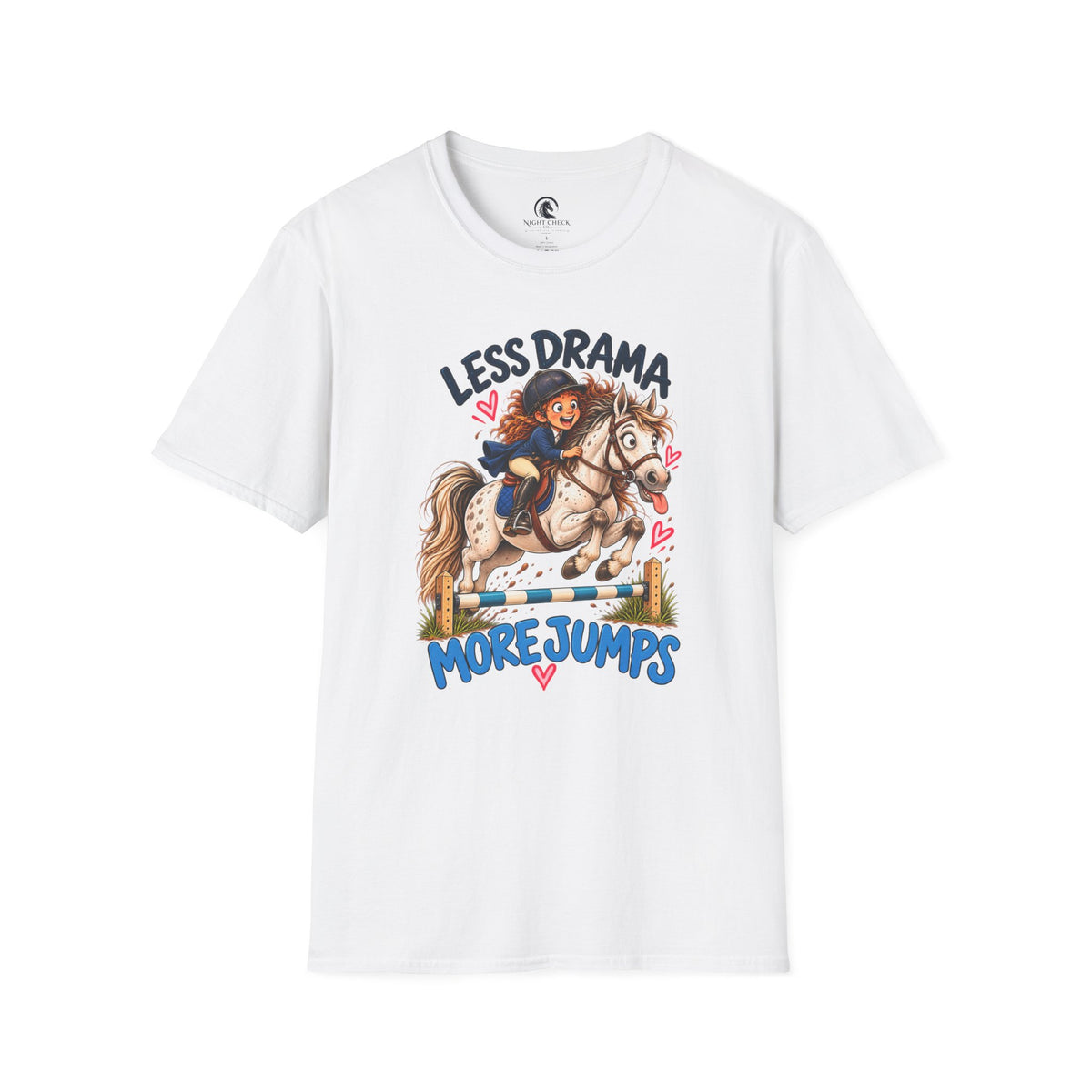 Less Drama More Jumps Young Rider T-Shirt