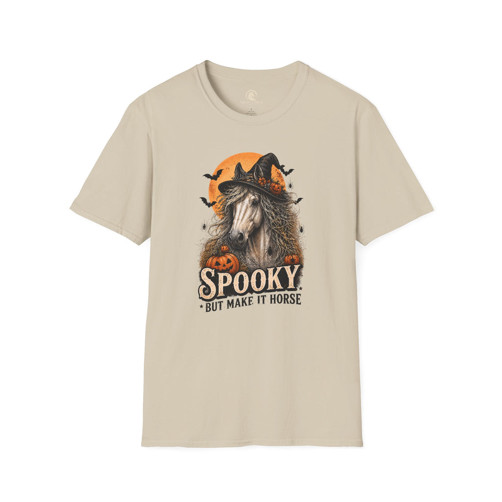 Spooky But Make It Horse Grey Mare T-Shirt