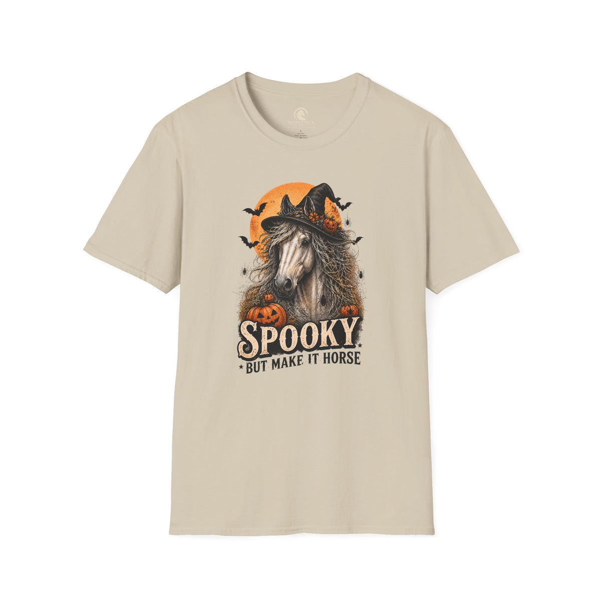 Spooky But Make It Horse Grey Mare T-Shirt