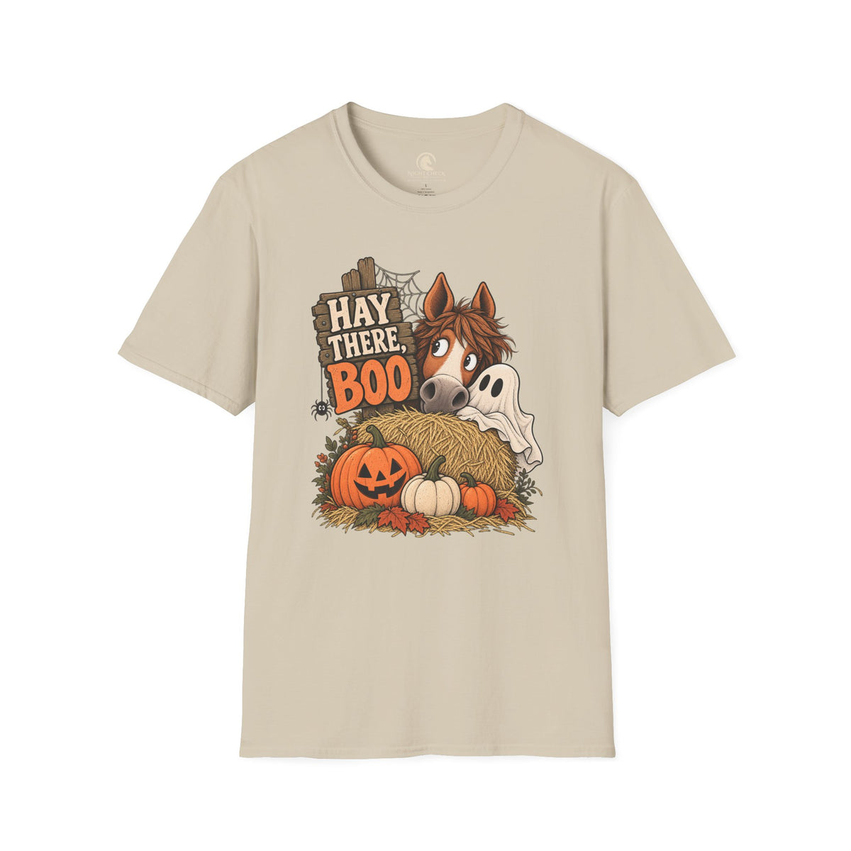 Hay There Boo Pumpkin Horse T-Shirt