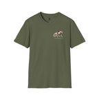 Jump Land Repeat Flower Oxer T-Shirt