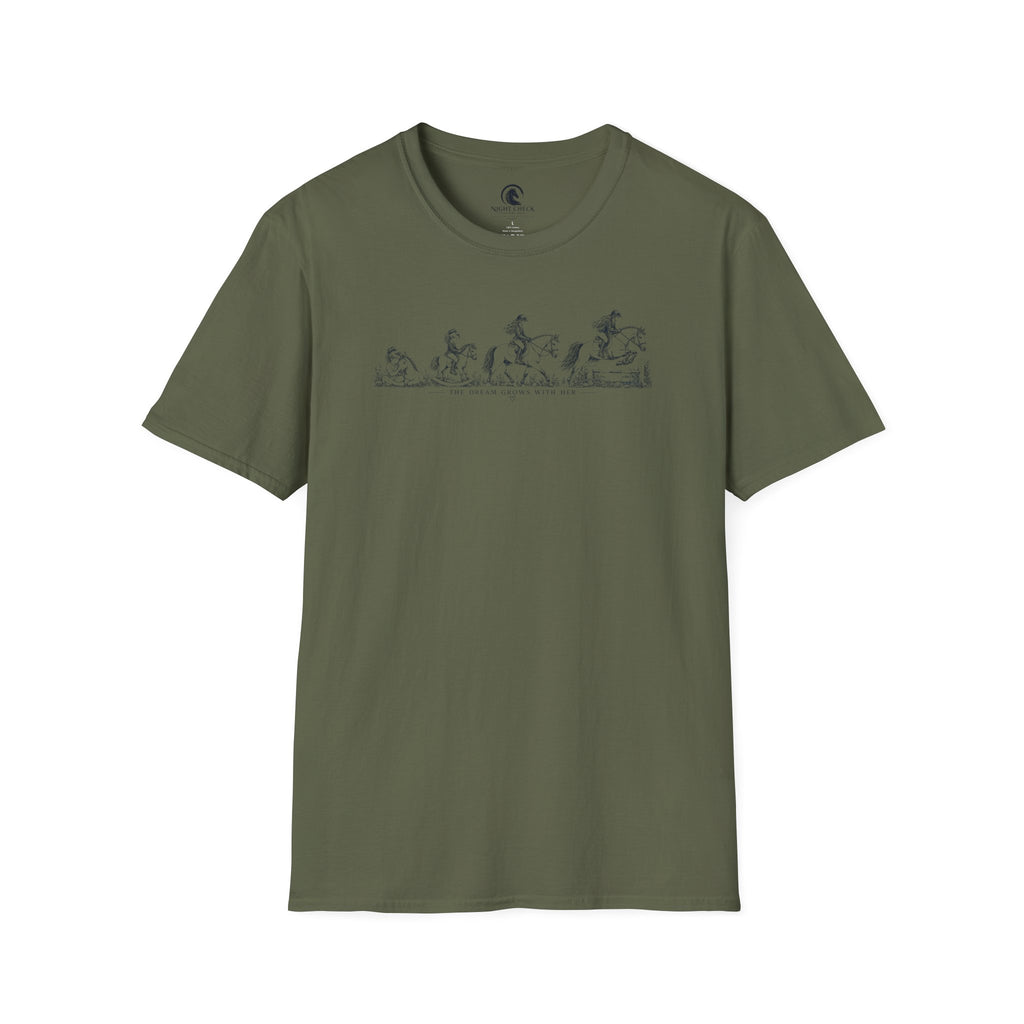 Vintage Field Riders Engraving T-Shirt