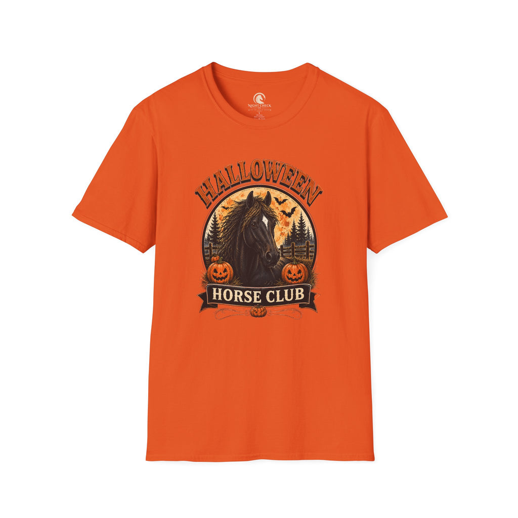 Halloween Horse Club Pumpkin Arch T-Shirt