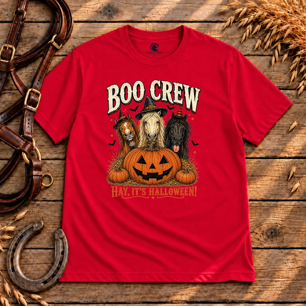 Boo Crew Hay It's Halloween T-Shirt